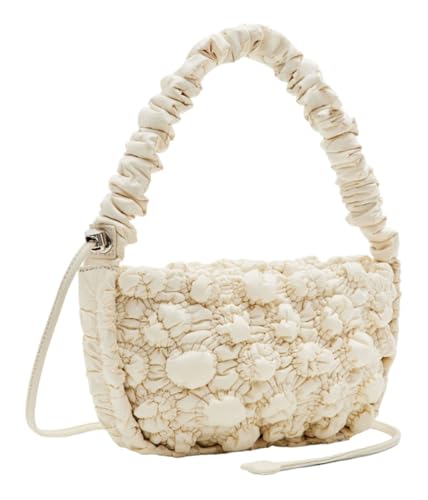 Sac Desigual Flossy Eibar mini crossbody bag à bandoulière écru tendance