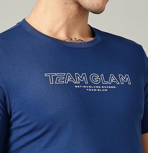 Image of XTEP Men Men's Training T Shirt with Soft Touch Comfort Stretch & Eco Friendly | Odour Control, Breathable & Lightweight Performance T Shirt