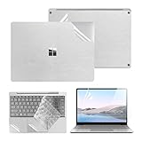 IMMOENUC 5-in-1 Laptop Skin Sticker Decal for Microsoft Surface Laptop go 12.4-inch Keyboard...