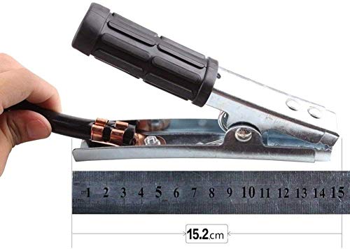 Kiesh Heavy Duty 1500A Copper Wire Jumper Cable Booster for Truck Anti-Frozen Heat Insulation Jump Leads with Free Carry Bag (Red, Black, 2M)