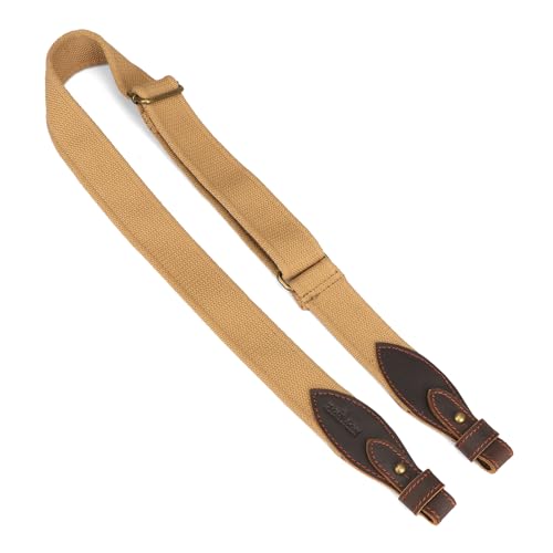 TOURBON Gewehrriemen 3,9 cm Gurtband Leder