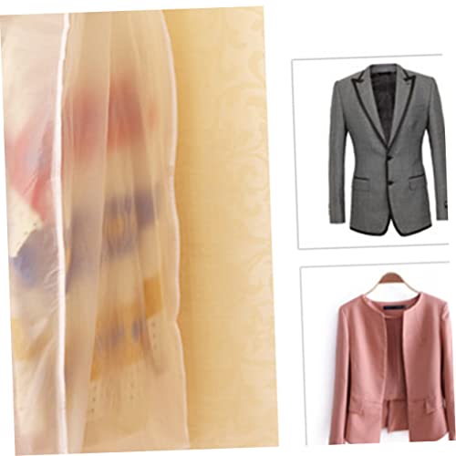 Cabilock 1Pc Thickened Clothing Cover Water Resistant Garment Storage Bag Crease Design Convenient Zipper Opening for Travel and Home Use4