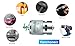 550 12V DC Motor High Torque Motor 25000RPM with Speed Controller for Power Wheels Replacement, Ride On Cars, RC Boats, DIY Toys, Electric Drill, Vacuum Cleaner and Car Wash Pump