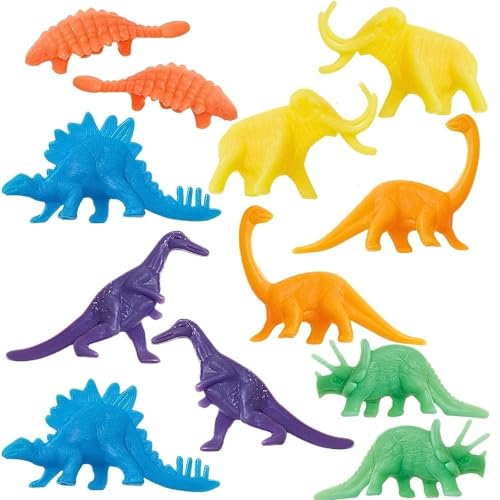 Preisvergleich Produktbild Partygeschenke - Dinosaurier-Spielzeug - 12er-Pack