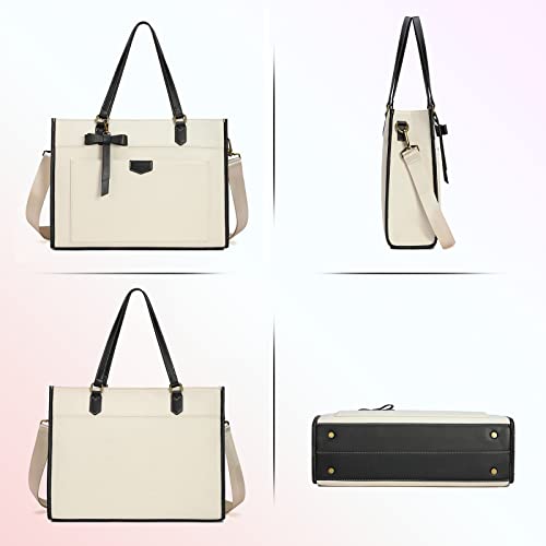 Bolso Laptop Keyli Canvas 15.6" 3 Piezas Para Mujer miniatura 5