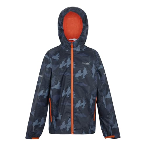 Regatta Kids Printed Lever II Jackets Waterproof Shell