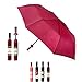 VINRELLA Wine Bottle Fashion Umbrella Dry Reserve Burgundy