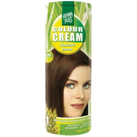 Hennaplus Balsam Colour Cream 5,35 Chocolate Brown Cover