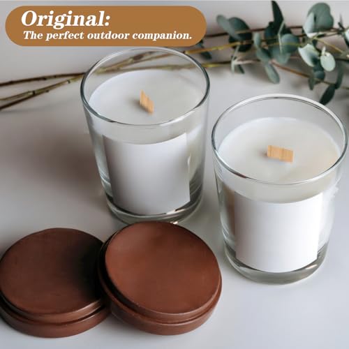 120 pzas Mechas de Madera Natural para Velas miniatura 5