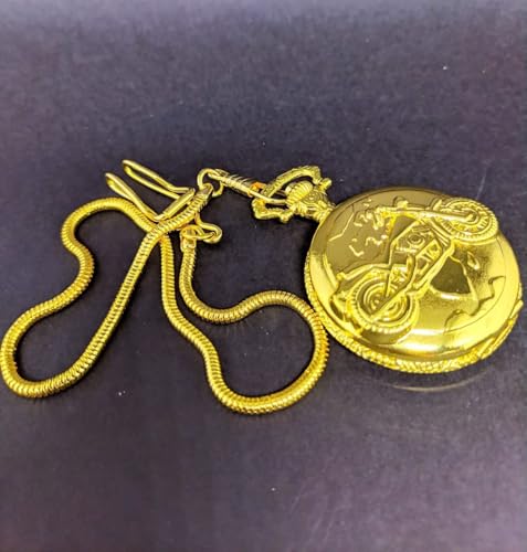 Relógio de Bolso Dourado