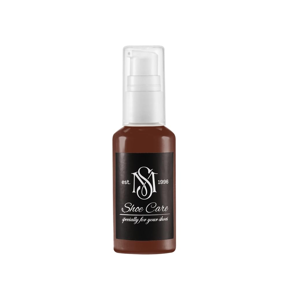 Baume pour Cuir Maroquinier Chaussures Raviveur de Teinte Espresso 25ml