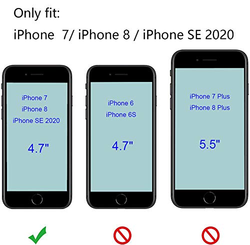 Tncyoll Iphone Se 2020 Case Music Cassette Tape Retro Vintage 80S Shock Proof Bumper Phone Cover Compatible With Apple Iphone Se 2020 /Iphone 7 Case/Iphone 8 Case (80S Tape) #TOP1