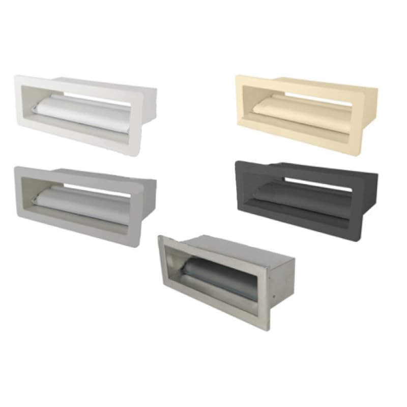 FLUIDRA Skimmers pour piscines de la Marque Modèle Ensemble Complet Skimmer 6º UNIK ABS Blanc Corps + Housse + Garniture en Polyester avec Inserts