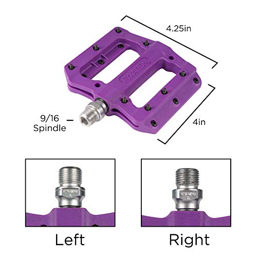 Fyxation Mesa Mp Nylon Thin Platform Pedal, Purple, Standard, (Pd3062) #TOP4