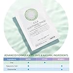 Cica Calming Mask for Face Sensitive Irritated Skin, Soothing, Moisturizing, Korean Anti Aging Face Mask, Eve Vegan, Chamomile, Hyaluronic Acid 10EA - Image 3