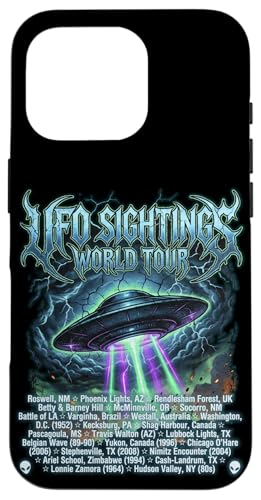 ���B���e�[�WUFO Sightings ���[���h�c�A�[ �N�[�����b�N �w�r�[���^�� �X�}�z�P�[�X iPhone 16 Pro �p