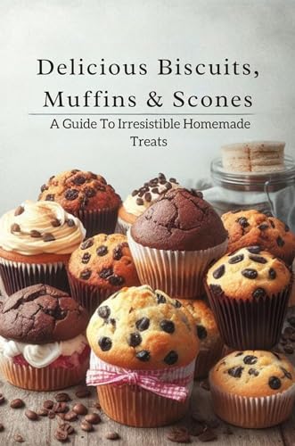 Delicious Biscuits, Muffins & Scones: A Guide To Irresistible Homemade Treats (English Edition)