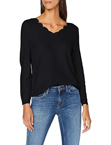 Only Onljulie L/s V-Neck Pullover Ex Knt Felpa