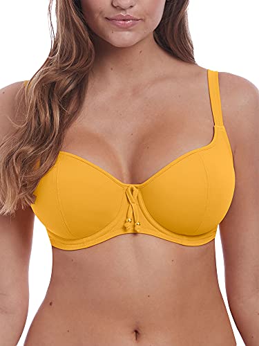 Freya Top de bikini Remix estándar con aros para mujer, dorado (California Gold), 85D