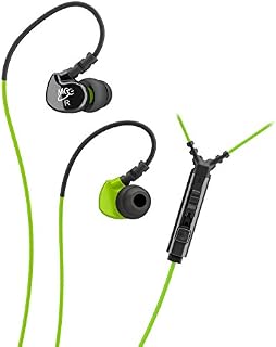 MEE audio Sport-Fi S6P Memory Wire In-Ear Headphones with Microphone, Remote, Volume Control