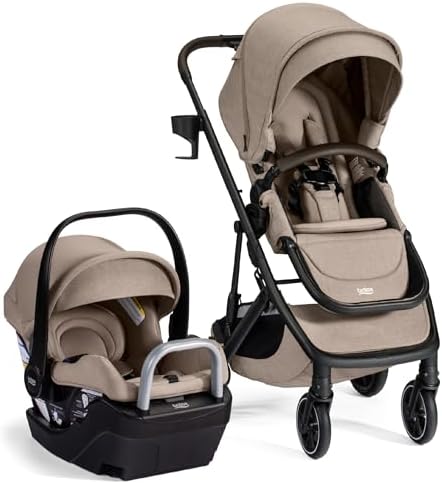 Britax Prism Travel System with Willow S Infant Car Seat — Teak