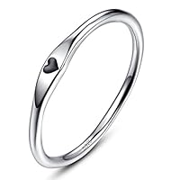 Algopix Similar Product 11 - AVECON 925 Sterling Silver Simple Carve
