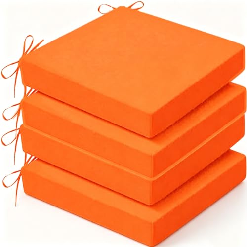 Coussin assise exterieur imperméable et déperlant avec attaches - 2