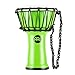 Meinl Percussion Junior Djembe Hand Drum Circle Instrument, Synthetic Shell and Head — NOT Made in China — Compact Size Rope Tuned, 2-Year Warranty (JRD-G)