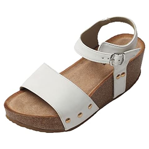 JOMIX Sandales Femme Cuir Talon Cover