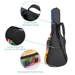 Housse de transport étanche pour guitare avec bandoulière réglable Motif floral Rose, Multicolore 03., 42.9×16.9×4.7 in… - Les Beatles, Paul McCartney, John Lennon, RIngo Starr, George Harrison Housse de transport étanche pour guitare avec bandoulière réglable Motif floral Rose, Multicolore 03., 42.9x16.9x4.7 in… – Image 3