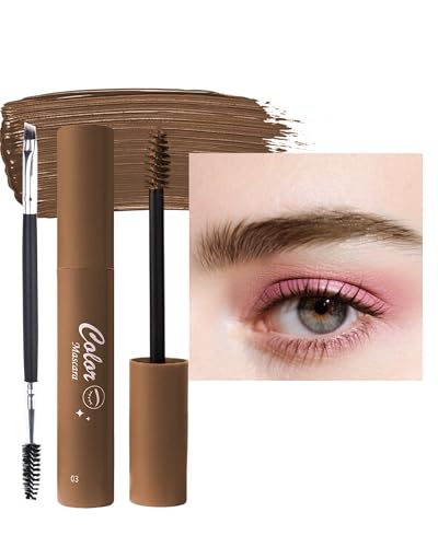 Waterproof Tinted Brow Gel,Long Lasting Smudgeproof Liquid Brow G...