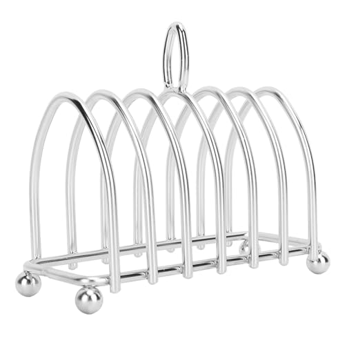 Lista de Soportes para tostadas - los preferidos. 49 Estante para Tostadas de Acero Inoxidable, Soporte para Pan de Desayuno de Cocina, Estante para Tostadas para Uso Doméstico y de Restaurante, Decoración de Cocina única (Tipo 3)