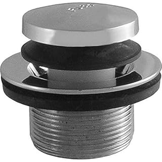 LDR 502 5108CP Toe Touch Bath Tub Drain, Chrome