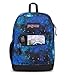 JanSport Cross Town Plus Backpack - Large Main Compartment, Side Water Bottle Pocket, 15-Inch Padded Laptop Sleeve - Cyberspace Galaxy