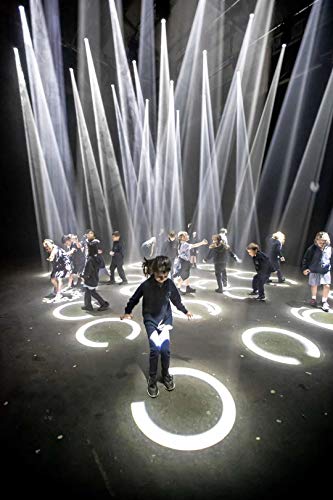 Imrelax Stage Light, Led 200W Moving Head Spot Wash Zoom Beam 4 In 1 Dj Light Dmx Disco Light 18-Ch Party Light Pattern Light #TOP5