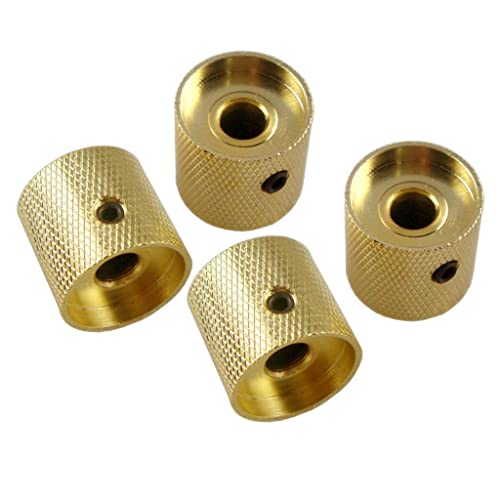 Bouton de volume guitare en laiton doré pour réparer les boutons glissants et usés