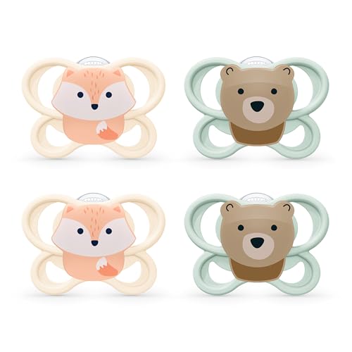 Image of NUK Perfect Match Air Pacifiers, -6 Months, 4 Pack
