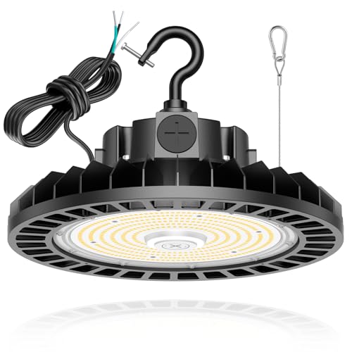 KINSNG 480V UFO LED High Bay Light 300W 240W 180W Adjustable
