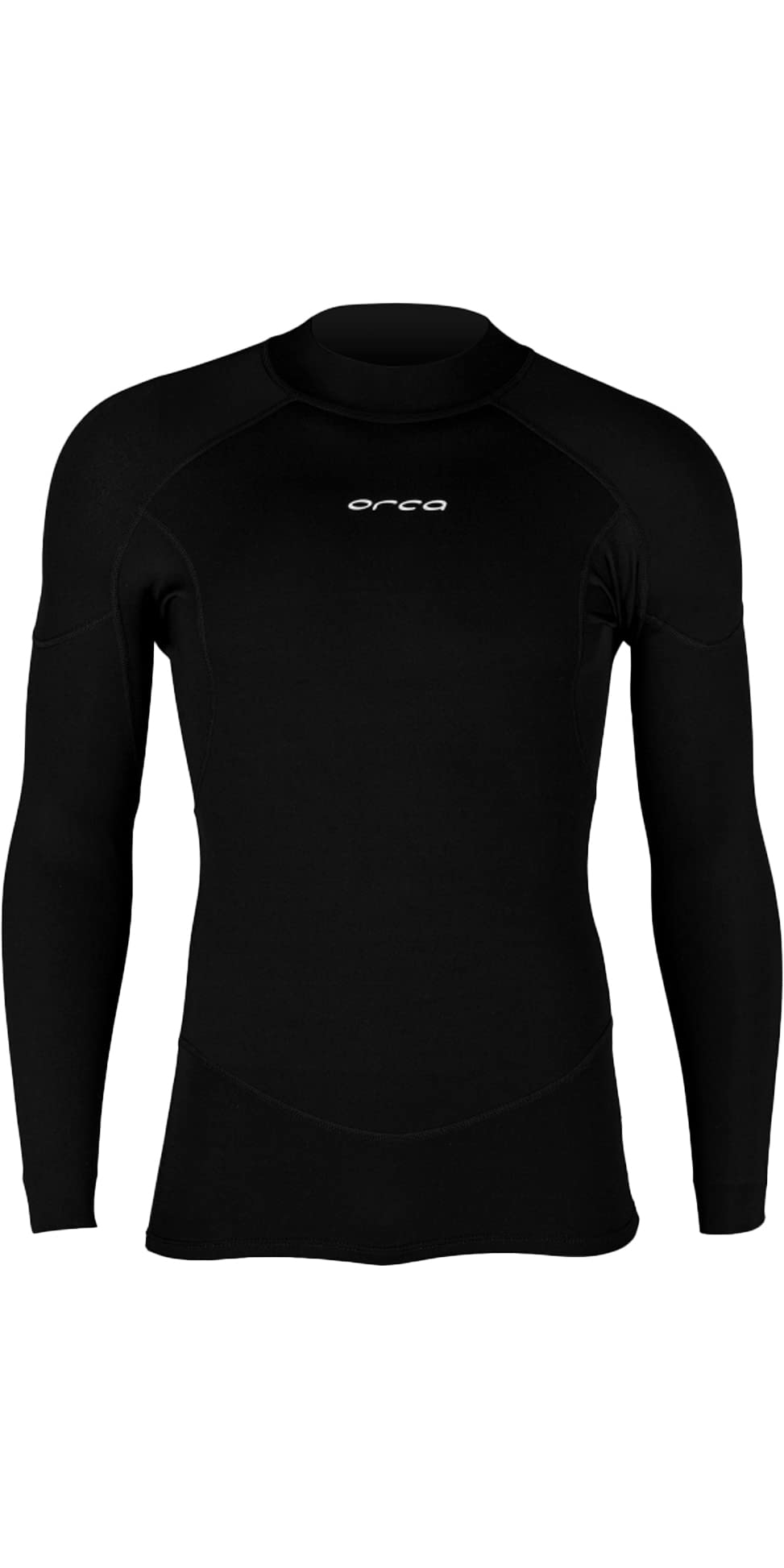 Orca Traje de neopreno de manga larga para hombre - Negro