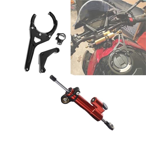 Amortisseur de direction pour Suzuki GSX-S1000 2016-2024 kit de support rigide Rosso