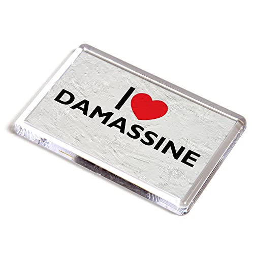 Generic - FRIDGE MAGNET - I Love Damassine - Novelty Food & Drink Gift