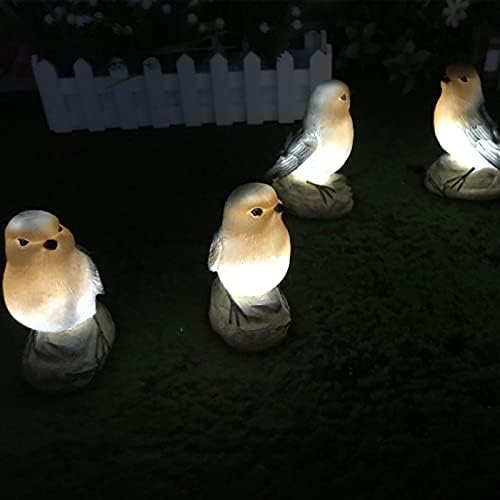JeeYee Bird Solar Lights LED Light Garden Ornaments Solar Powered Decorative Animal Lights Waterproof Outdoor Yard Patio