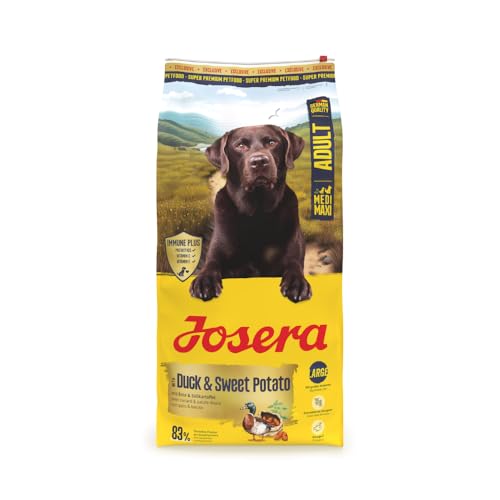 Josera Adult Duck & Sweet Potato 12,5 kg Trockenfutter für Hunde