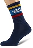 Vans_Apparel Tribe Crew (6.5-9, 1p) Calcetines, Multicolor (Dress Blues Lkz), Talla &uacute;nica para...