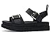 UGG Women's Goldenstar Villa Sandal, Black, 9.5