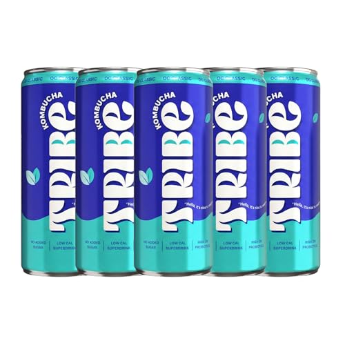 Image of Tribe Kombucha | Weight Management - Detox - Antioxidant|Green Tea with Herbs & Spices | Gut Friendly | Gluten free | 250 ML X 5 (OG CLASSIC)