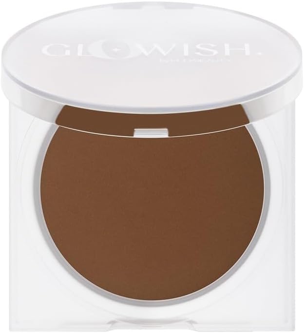 HUDA BEAUTY GloWish Polvo compacto difuminado ligero 12 Rich