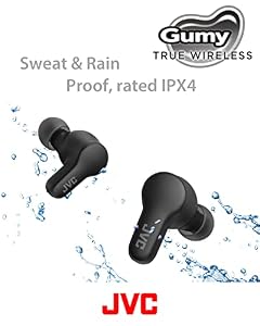 JVC Gumy HAA7T2B True Wireless Earbuds, Black — photo 5 of 6