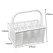 SPARES2GO Cesta para cubiertos para lavavajillas Zanussi (blanco, 237 x 137 x...