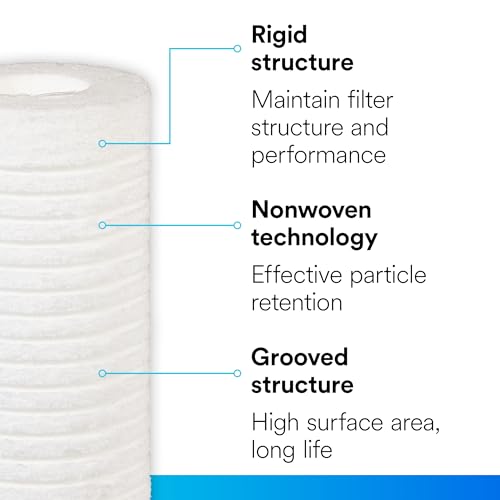3M Aqua-Pure AP110 2-Pack Whole House Replacement Water Filter Cartridges, 5 Micron Sediment Reduction, for use with AP11T or AP101T Housing by Aqua-Pure - Image 4